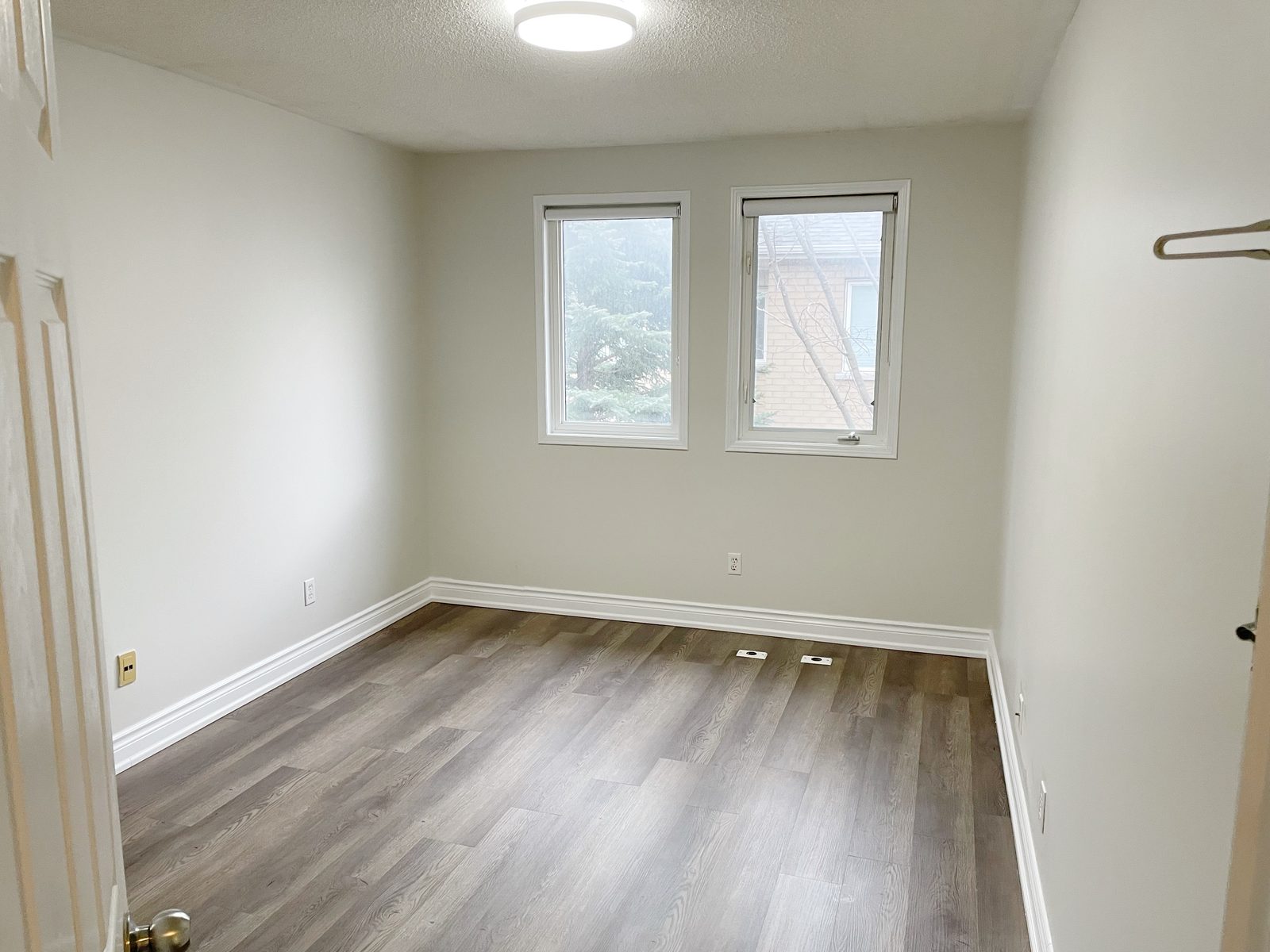 Finished bedroom renovation